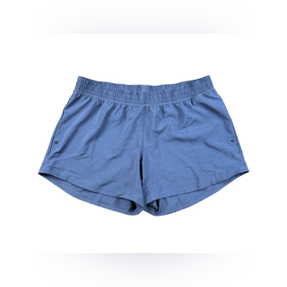 adidas Women's Slate Blue Athletic Shorts